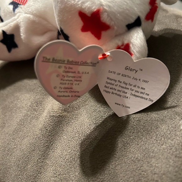 Rare Ty Beanie Baby Glory 1998 Tag errors - Picture 5 of 7